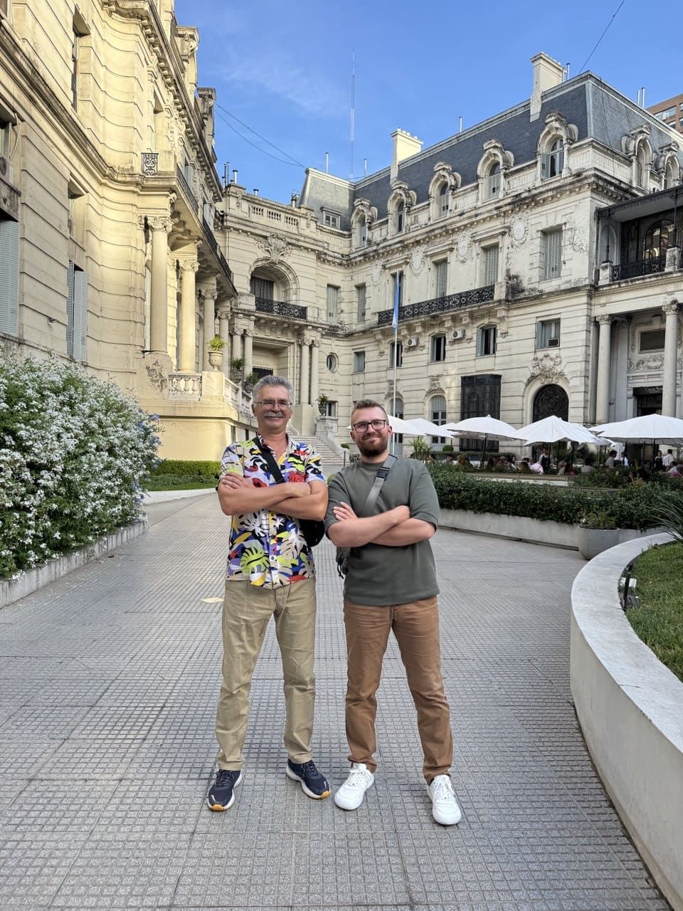 Упоров Валентин с командой